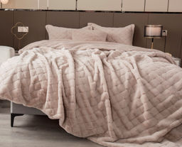 Покрывало декоративное Shinshilla point (жемчужно-бежевый)