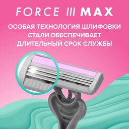 Zollider Pretty 3 MAX, одноразовые бритвенные станки 3 лезвия, 2 шт  фото 4