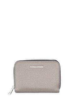 Fermuarl? Gri Cuzdan