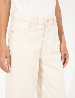 Bej Flare Cropped Jean Pantolon - Pierre cardin фото 5