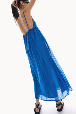 Vestido de tirantes con detalle bordado - H&m фото 5