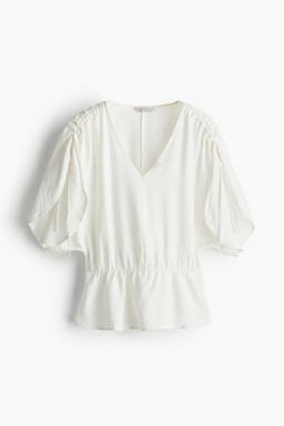 Blusa con cordon de ajuste - H&m фото 4