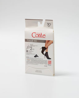 Цена за 2 пары. Носки Классические CONTE TULLE (2 пары) Носки женские nero - Conte elegant фото 9