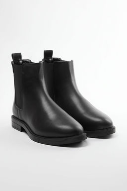 Trendyolmilla Shoes Siyah Lastikli K?sa Duz Topuklu Chealsea Kad?n Bot 
TAKAW25BO00019  фото 7