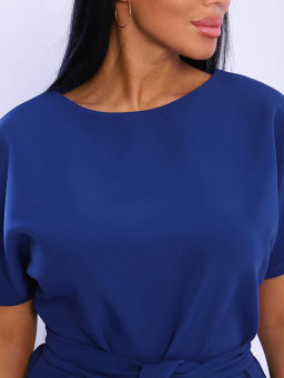 Платье женское, цвет синий