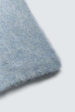 ALPACA BLEND KNIT SCARF - Zara фото 5