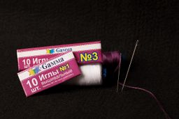 Иглы для шитья ручные Gamma NIR-21 № 1 вышивальные в конверте 10 шт