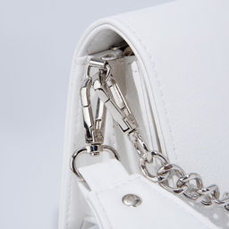 Сумка женская TEXTURA, мессенджер, маленький размер, цвет белый  фото 4