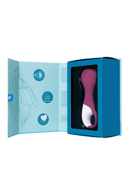 Вакуум-волновой бесконтактный стимулятор клитора Satisfyer Lucky Libra, силикон, красный, 15,7 см  фото 11