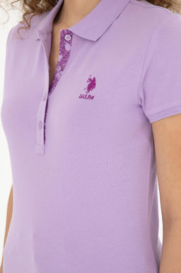 Женская сиреневая базовая футболка Неожиданная скидка в корзине - U.s. polo assn фото 14