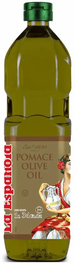 Масло оливковое из выжимок рафинированое с добавлением нерафинировонного тз. "La Espanola" пл.б. (0,916 кг/ 0,945 кг/1 л)