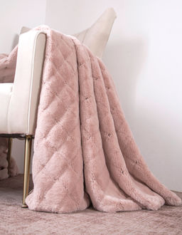 Покрывало декоративное Shinshilla point (пудра платина) - Kazanov.a. фото 6