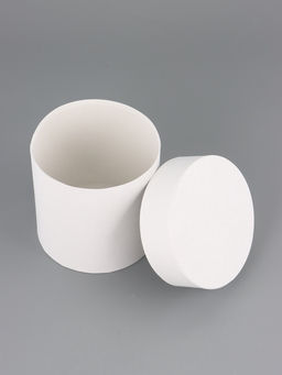 Набор круглых подарочных коробок 4 в 1 «Белизна», 20×19.5 ‒13×13 см