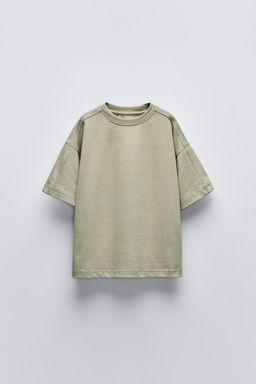 PLAIN HEAVY WEIGHT T-SHIRT - Zara фото 12