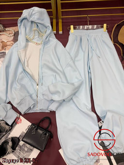 Базовый костюм со спортивкой и с брюками на манжете поло - Bruno фото 5