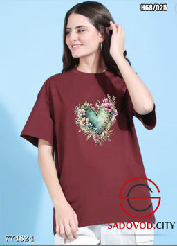 Женская футболка оверсайз - Bruno фото 7