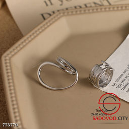 Набор колец 2в1 многослойные