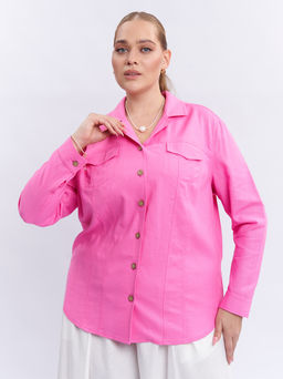 Рубашка льняная BL59152PIN36 - Артесса фото 2