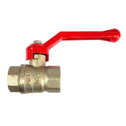 Кран шаровый для воды 1/2" г-г (латунь), рычаг