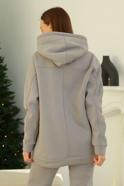 Джемпер женский 296L17 серый - Solo mio фото 2