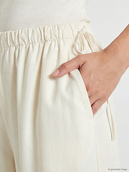 Beli Lastikli Wideleg Kad?n Jean Pantolon
