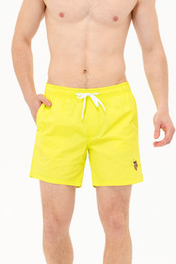 Мужские неоново-желтые морские шорты - U.s. polo assn фото 2