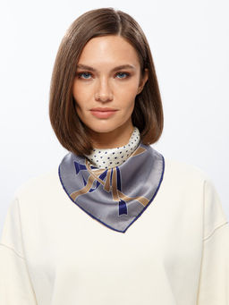Платок жен. шелк 53х53 SS03-8241-09 - Eleganzza фото 8