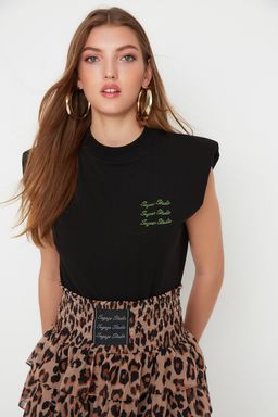 TRENDYOLMILLA X Sagaza Studio Siyah Orme Body TPRSS22BD00001