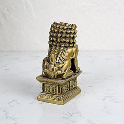 Цена за 2 шт. Фен-шуй сувенир Собачка Фу / 7708-12 /уп 2/72/ - Галеонтрейд фото 2