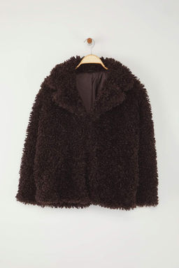 Kahverengi Oversize Kal?p Kurk Mont TWOAW26MO00057