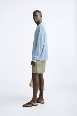 BURUSUK EFEKTLI UZUN DENIZ SORTU - Zara фото 11