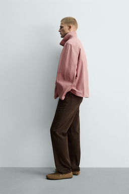 LIMITED EDITION RELAXED FIT WASHED JACKET - Zara фото 4