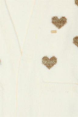 Кремовый трикотажный кардиган для девочки Неожиданная скидка в корзине - U.s. polo assn фото 5