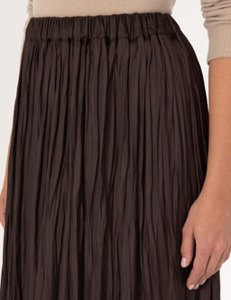 Kahverengi A Kesim Dokuma Etek - Pierre cardin фото 5