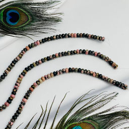 Бусины для украшений из Родонита