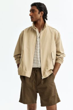 Pantal?n corto en mezcla de lino Regular Fit - H&m фото 10