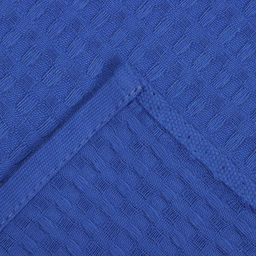 Полотенце Доляна цв. электрик 35х60 см, 100% хл., крупная вафля 220 г/м2  фото 5