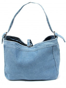 Сумка женская текстиль JN-76-8182, 1отд, плечевой ремень, голубой jeans SALE 261811 - Bobo фото 2