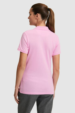 Kad_n Pembe Polo Yaka Basic Ti__rt