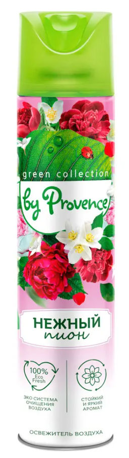 Green Collection by Provence Освежитель воздуха "Нежный пион" (300мл).12