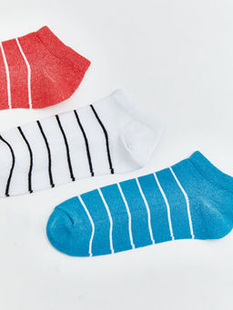 ?izgili Kad?n Patik ?orap 3l?