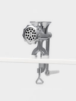 Мясорубка ручная «Советская», алюминий, 22.5×13.5 см, серебристая