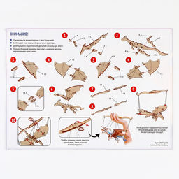 Деревянный конструктор Летающий дракон - Лесная мастерская фото 5