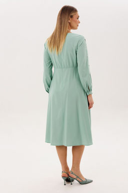 Платье ANELLI 1836 дымчатый нефрит  фото 5