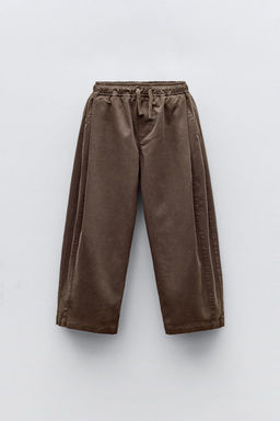 BALLOON FIT PLEATED TROUSERS - Zara фото 2