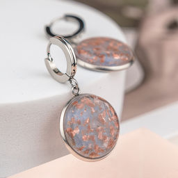 Серьги из муранского стекла LOVELY LS3536 - Vloes фото 2