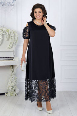 Платье Ninele 7431-Р темно-синий - Mira fashion фото 487