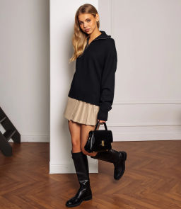 Джемпер #КТ888 (7), чёрный - Dommod фото 3