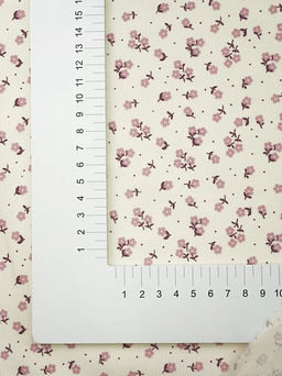 Микровельвет Аниэль цв.сливочный пломбир, ш.1.5м, хлопок-100%, 140гр/м.кв - Купава фото 3