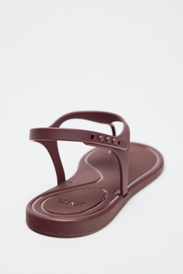 RUBBERISED SANDALS - Zara фото 10